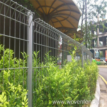 Welded Double Ring Wire Mesh Fence